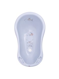   Maltex Babakád leeresztő dugóval, bálna, Minimal, 84 cm, satin blue