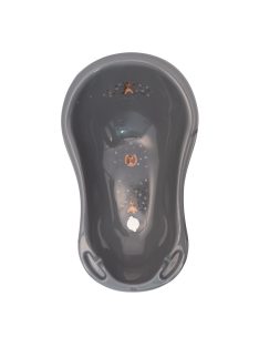   Maltex Babakád leeresztő dugóval, lovacska, Minimal, 84 cm, steel grey