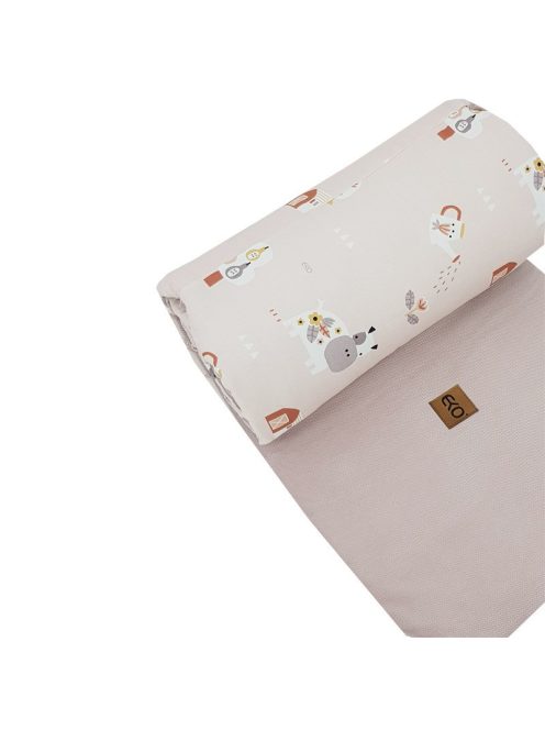 EKO Rácsvédő Velvet My farm 180x35 cm - Powder pink