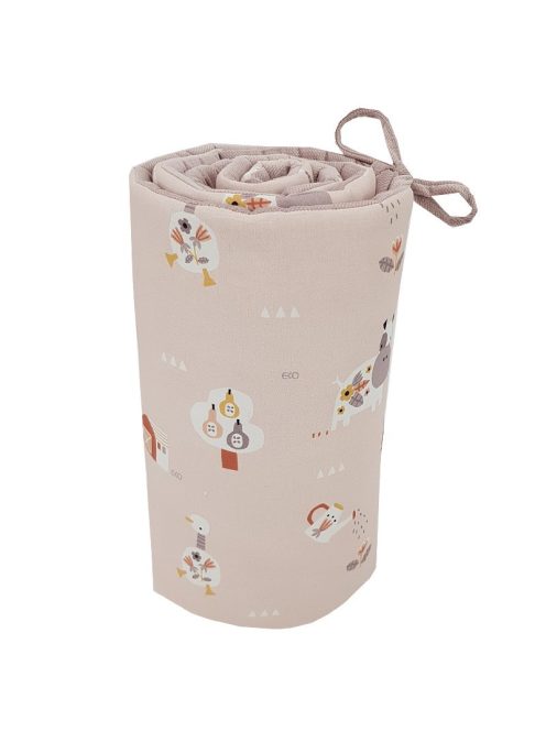 EKO Rácsvédő Velvet My farm 180x35 cm - Powder pink