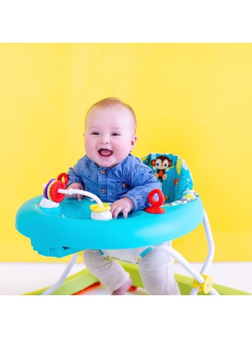 Bright Starts Bébikomp, Giggling Safari, 6 hó+, 11 kg-ig