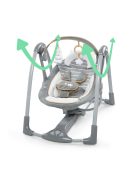 INGENUITY Átalakítható utazó hinta dallamokkal Bella Teddy™ 0m+ 9kg-ig