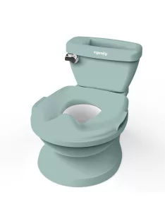 INGENUITY Gyermek toalett hanggal My Size™ zöld