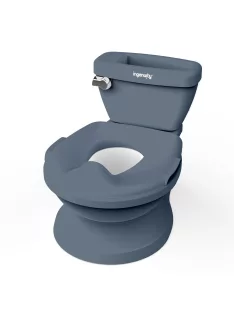 INGENUITY Gyermek toalett hanggal My Size™ kék