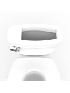 INGENUITY Gyermek toalett hanggal My Size™ Fehér