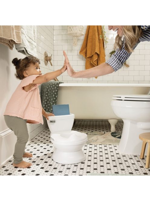 INGENUITY Gyermek toalett hanggal My Size™ Fehér