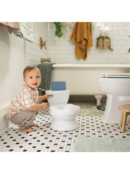 INGENUITY Gyermek toalett hanggal My Size™ Fehér