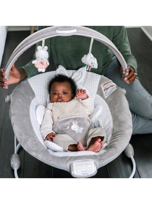 INGENUITY Rezgő pihenőszék dallamokkal és fénnyel, Twinkle Tails™, 0 hó+, 9 kg -ig