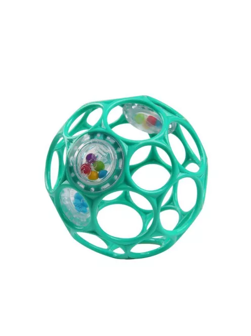 OBALL Játék, Csörgő, 10 cm, dark turquoise, 0 hó+