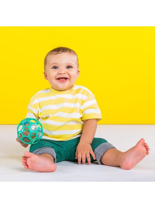 OBALL Játék, Csörgő, 10 cm, dark turquoise, 0 hó+