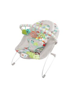   Bright Starts Rezgő pihenőszék dallamokkal Happy Safari - 0 hó+ 9 kg-ig
