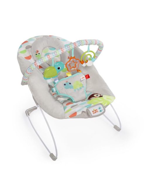 Bright Starts Rezgő pihenőszék dallamokkal Happy Safari - 0 hó+ 9 kg-ig