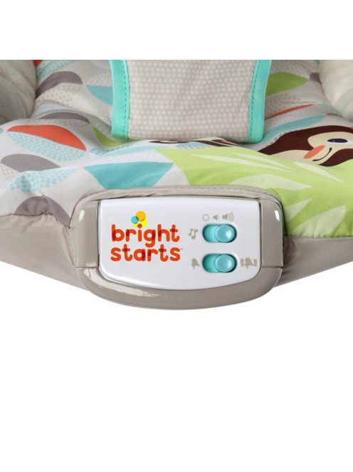 Bright Starts Rezgő pihenőszék dallamokkal Happy Safari - 0 hó+ 9 kg-ig