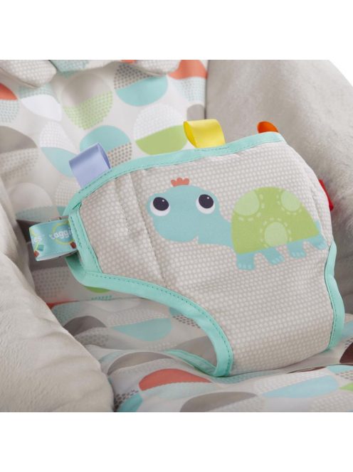 Bright Starts Rezgő pihenőszék dallamokkal Happy Safari - 0 hó+ 9 kg-ig