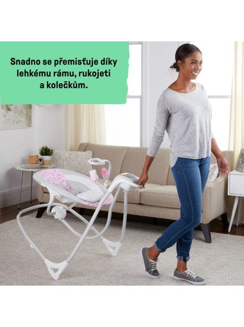 INGENUITY Rezgő hinta dallamokkal Cassidy 0+m 9 kg-ig