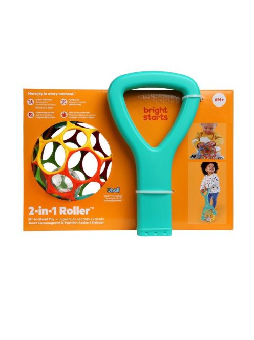 OBALL ROLLER játék, 12 cm, 12 hó+ menta