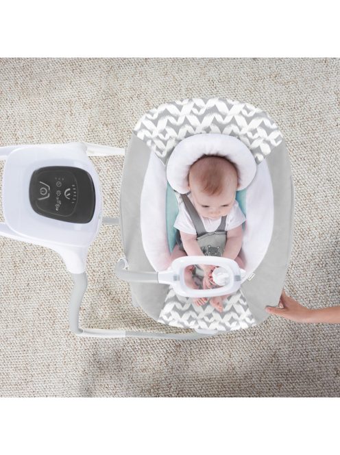 INGENUITY Nagy hinta rezgő hintaszékkel és dallamokkal, USB, 2in1 Raylan, 0 hó+, 9 kg-ig