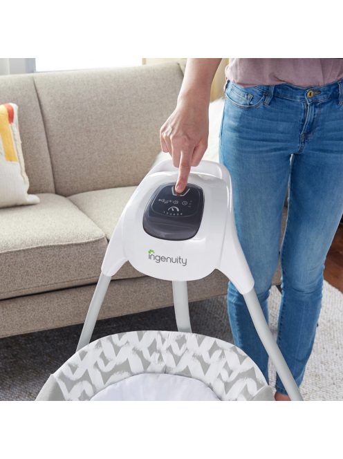 Ingenuity Nagy hinta rezgő hintaszékkel és dallamokkal, USB, 2in1 Raylan, 0 hó+, 9 kg-ig