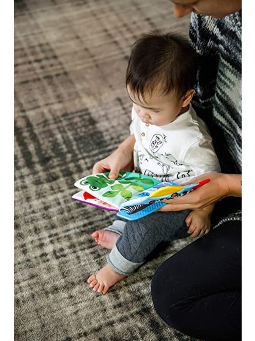 Baby Einstein Rágóka/könyv Curious Explorers ™, 0 hó+