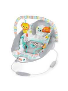  Bright Starts Rezgő pihenőszék dallamokkal, Whimsical Wild, 0 hó+, 9 kg-ig, 2019.