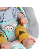 Bright Starts Rezgő pihenőszék dallamokkal, Whimsical Wild, 0 hó+, 9 kg-ig, 2019.