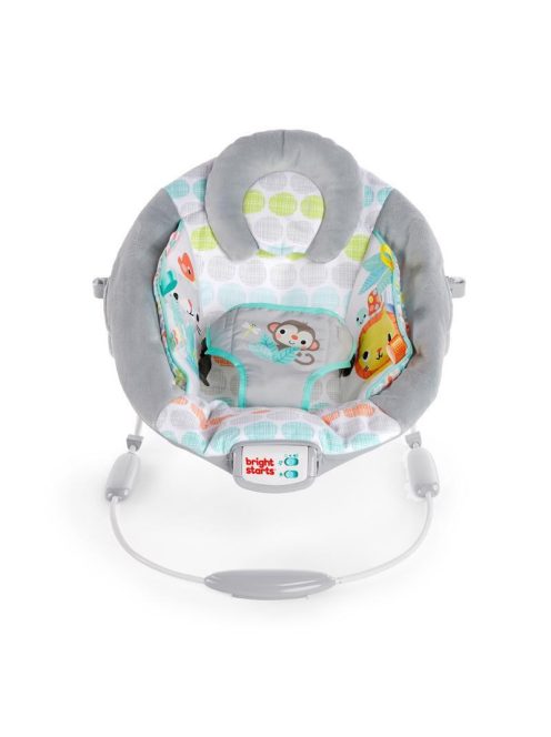 Bright Starts Rezgő pihenőszék dallamokkal, Whimsical Wild, 0 hó+, 9 kg-ig, 2019.