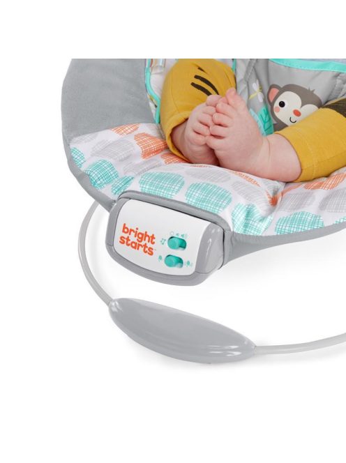Bright Starts Rezgő pihenőszék dallamokkal,  Whimsical Wild, 0 hó+, 9 kg-ig, 2019.