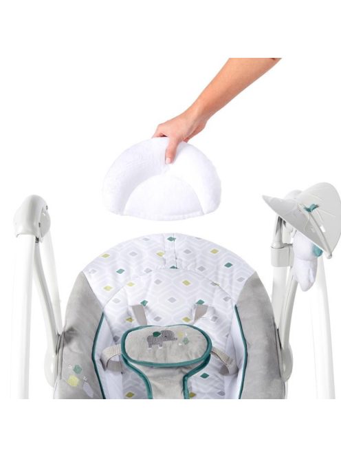 INGENUITY Rezgő hinta dallamokkal, Nash 2in1, 0 hó+, 9 kg-ig, 2019