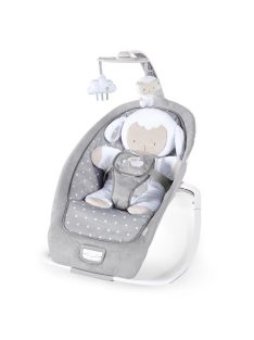   INGENUITY Rezgő hintaszék dallamokkal, Cuddle Lamb, 0 hó+ 18 kg-ig, 2019