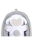 INGENUITY Rezgő hintaszék dallamokkal, Cuddle Lamb, 0 hó+ 18 kg-ig, 2019