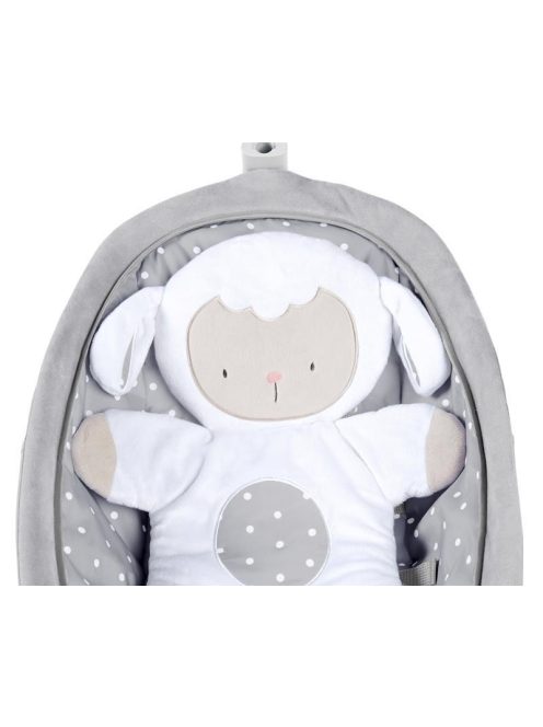 INGENUITY Rezgő hintaszék dallamokkal, Cuddle Lamb, 0 hó+ 18 kg-ig, 2019