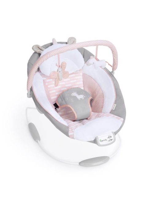 INGENUITY Rezgő pihenőszék dallamokkal, Flora the Unicorn™, 0 hó+, 9 kg-ig