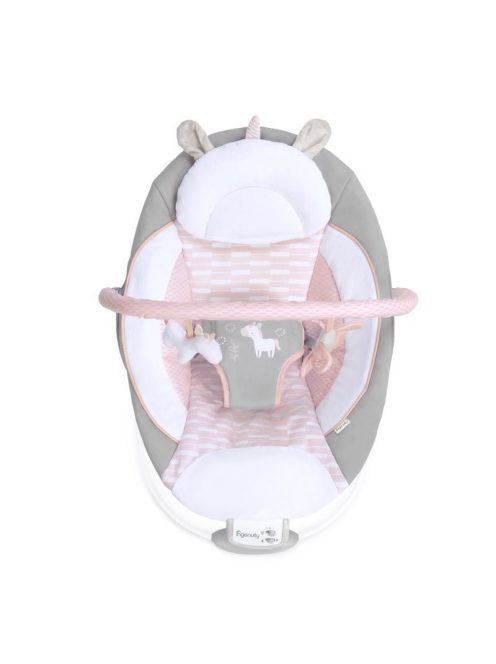 INGENUITY Rezgő pihenőszék dallamokkal, Flora the Unicorn™, 0 hó+, 9 kg-ig
