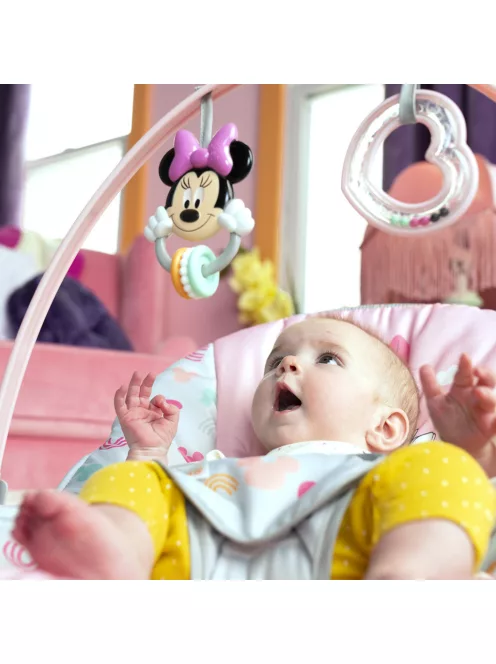Disney Baby Rezgő hintaszék, Minnie Mouse Forever Besties™, 0 hó+, 18 kg-ig