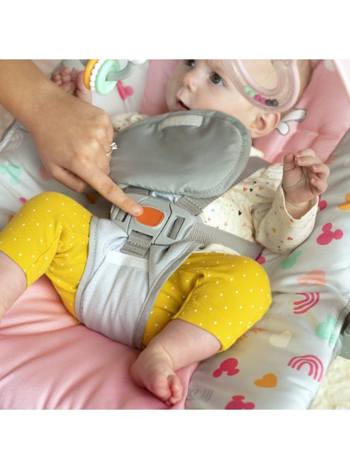Disney Baby Rezgő hintaszék, Minnie Mouse Forever Besties™, 0 hó+, 18 kg-ig