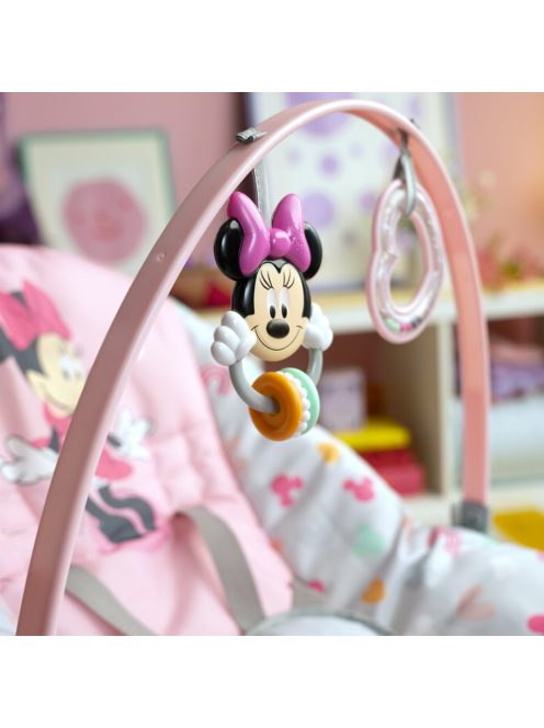 Disney Baby Rezgő hintaszék, Minnie Mouse Forever Besties™, 0 hó+, 18 kg-ig