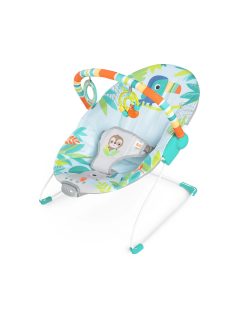   Bright Starts Vibráló pihenőszék Rainforest Vibes™ 0m+ 9kg-ig