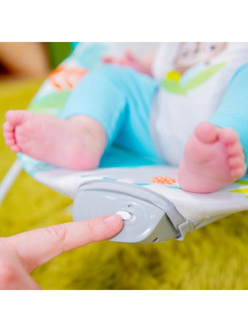 Bright Starts Vibráló pihenőszék Rainforest Vibes™ 0m+ 9kg-ig