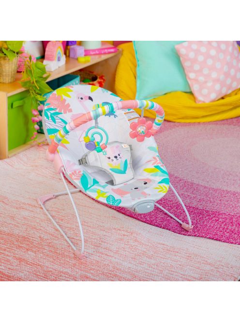 Bright Starts Vibráló pihenőszék Rainforest Vibes™ 0m+ 9kg-ig
