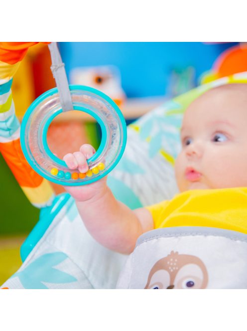 Bright Starts Vibráló pihenőszék Rainforest Vibes™ 0m+ 9kg-ig