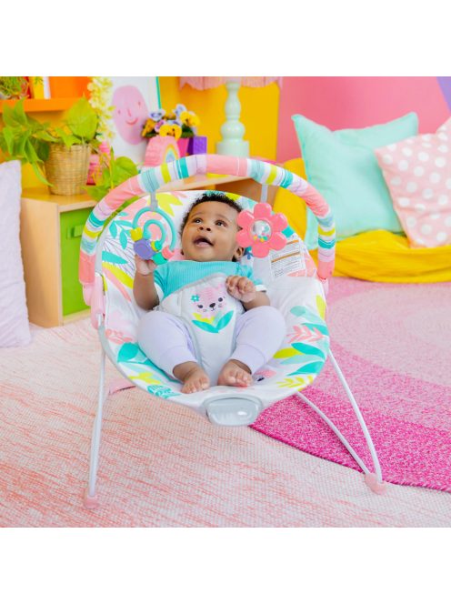 Bright Starts Vibráló pihenőszék Rainforest Vibes™ 0m+ 9kg-ig