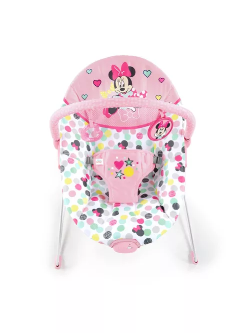 Disney Baby Rezgő pihenőszék, Minnie Mouse Spotty Dotty, 0 hó+, 9 kg-ig