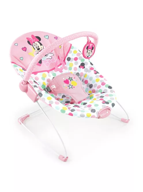 Disney Baby Rezgő pihenőszék, Minnie Mouse Spotty Dotty, 0 hó+, 9 kg-ig