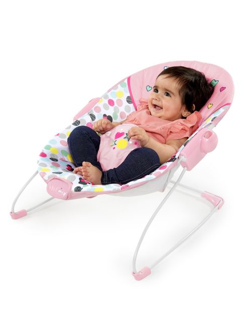 Disney Baby Rezgő pihenőszék, Minnie Mouse Spotty Dotty, 0 hó+, 9 kg-ig