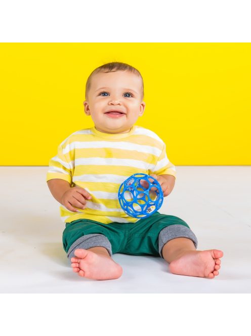 OBALL Játék, Csörgő, 10 cm, blue, 0 hó+