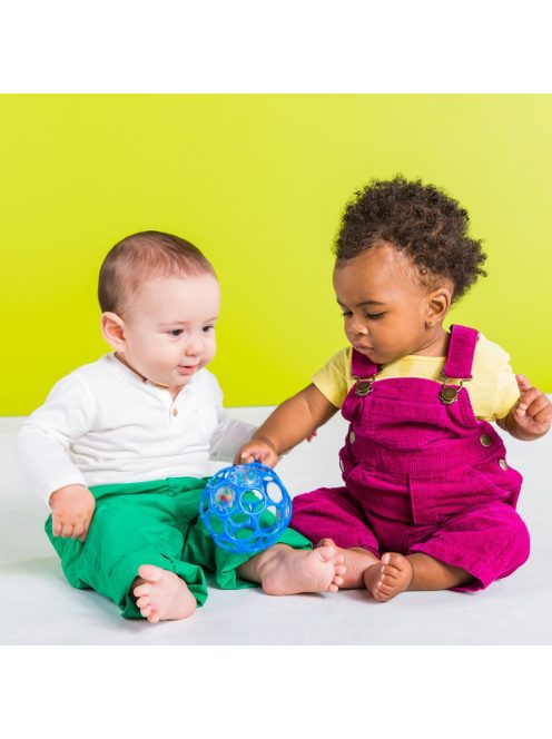 OBALL Játék, Csörgő, 10 cm, blue, 0 hó+