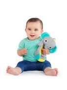 Bright Starts Játék - rágóka, Snuggle&Teethe, elefánt, 0 hó+