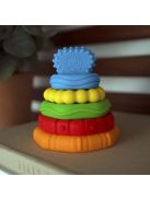 Baby Einstein Rágóka építőjáték, 2in1 Stack & Teethe™, 0 hó+