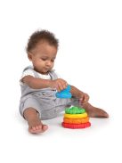 Baby Einstein Rágóka építőjáték, 2in1 Stack & Teethe™, 0 hó+