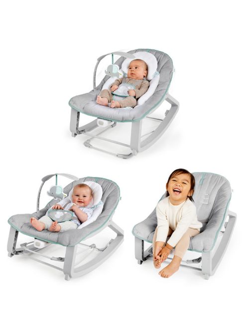 INGENUITY Keep Cozy rezgő pihenőszék 3 az 1-ben 18kg-ig - Weaver